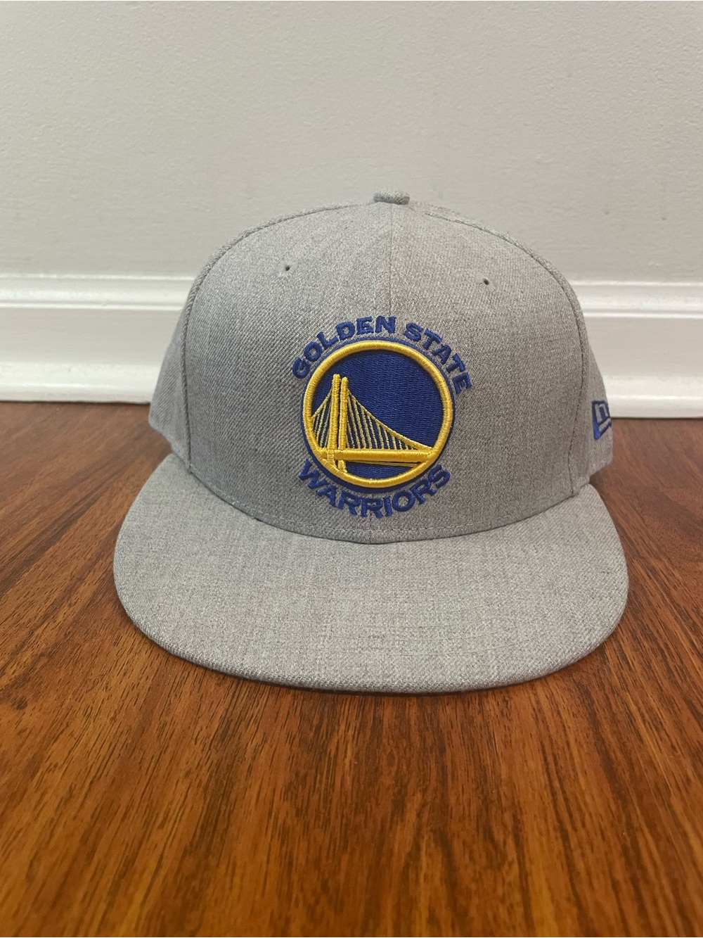 New Era 59Fifty Golden State Warriors 2022 NBA Finals Gray 7 1/2 Fitted Hat Cap